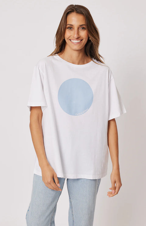 CARTEL AND WILLOW Marlie Tee Powder Graphic