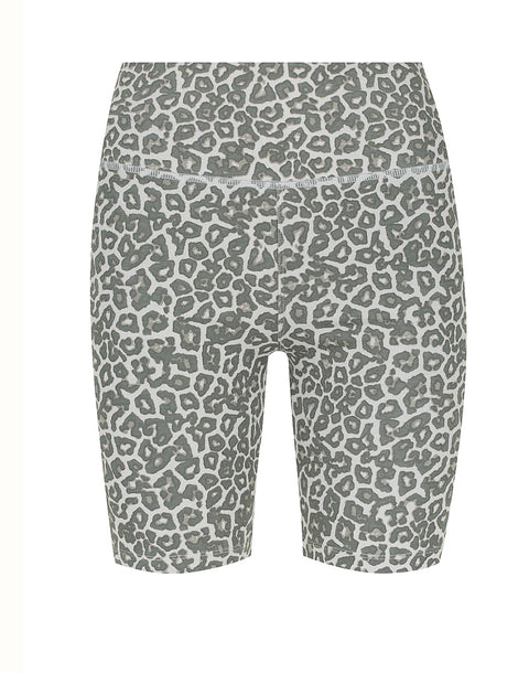 CARTEL AND WILLOW Tia Bike Short Smoke Leopard