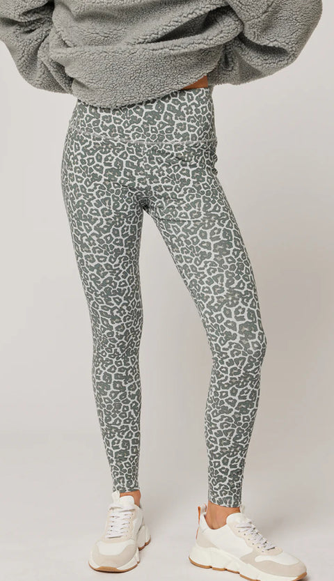 CARTEL AND WILLOW Pixie Legging Smoke Leopard