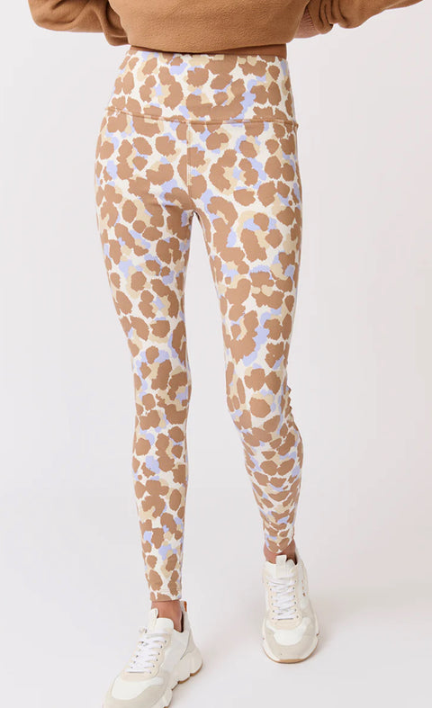 CARTEL AND WILLOW Pixie Legging Toffee Leopard