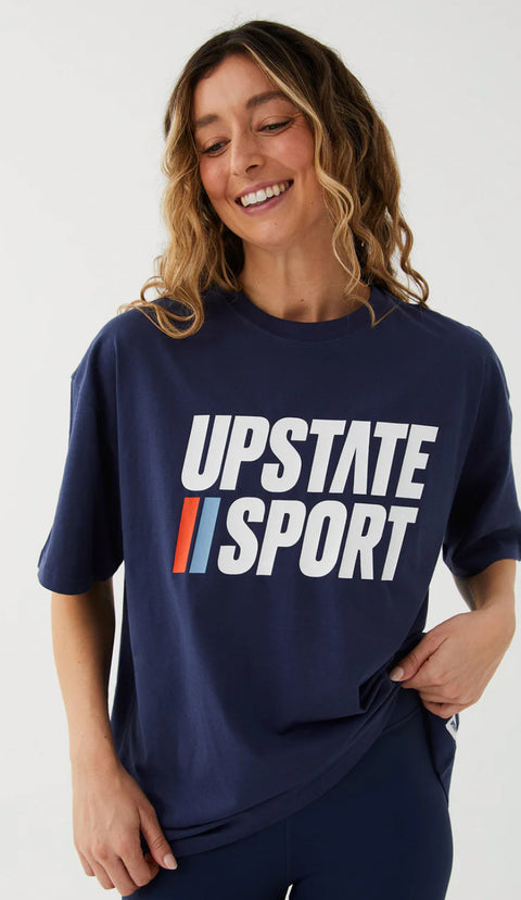 UPSTATE SPORT Hustle Tee Night Sky