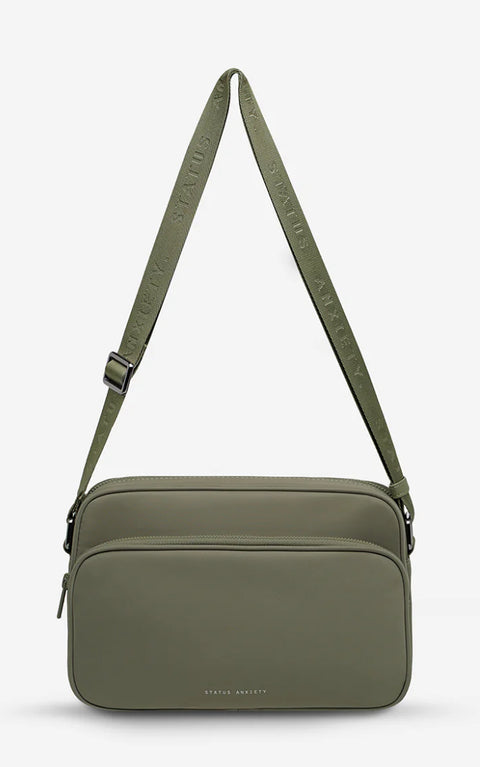 STATUS ANXIETY Rani Recycled Bag Olive