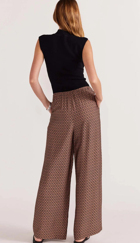 STAPLE THE LABEL Memoir Drawstring Pants Geometric