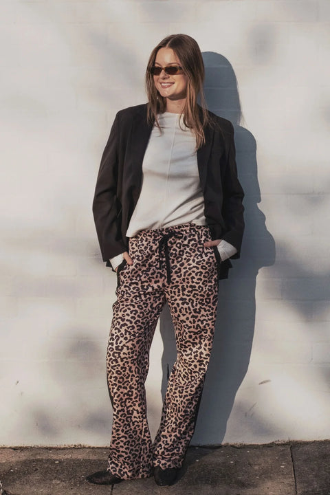 Cartel and Willow Adeline Pants Leopard