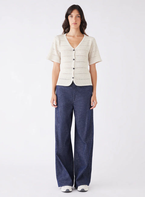 ESMAEE Novel Knit Sweater Putty