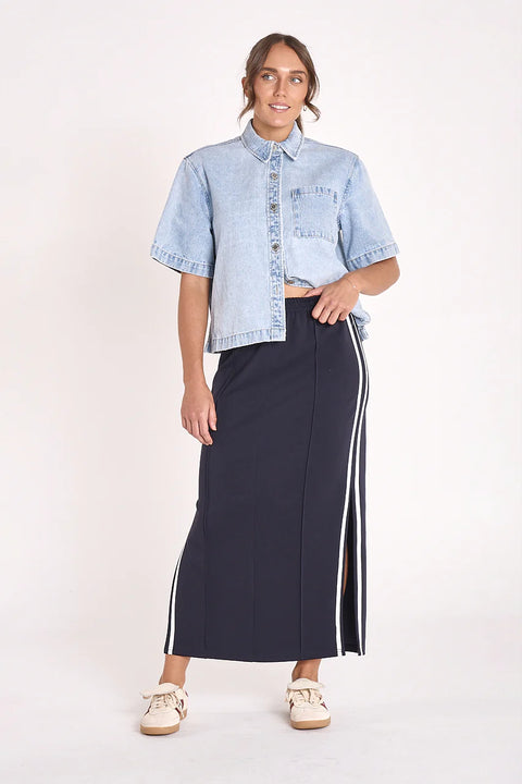 FEATHER AND NOISE Grace Denim Shirt