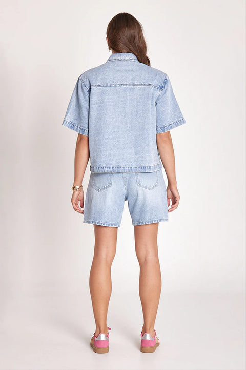 FEATHER AND NOISE Grace Denim Shirt