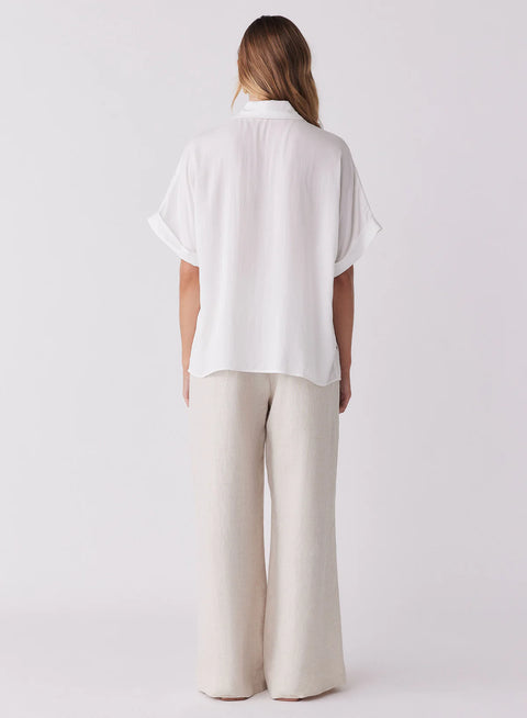 ESMAEE Thousand Miles Shirt White