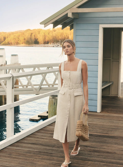 ESMAEE Portsea Dress Natural
