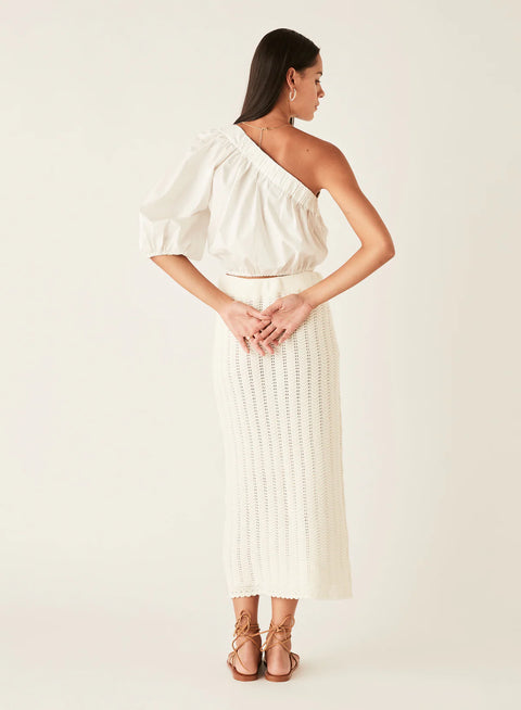 ESMAEE Aegean Skirt White