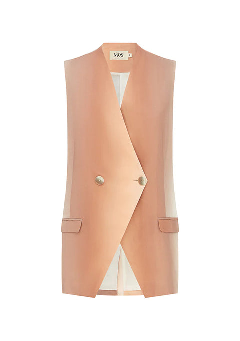 MOS THE LABEL Zara Stripe Suiting Vest