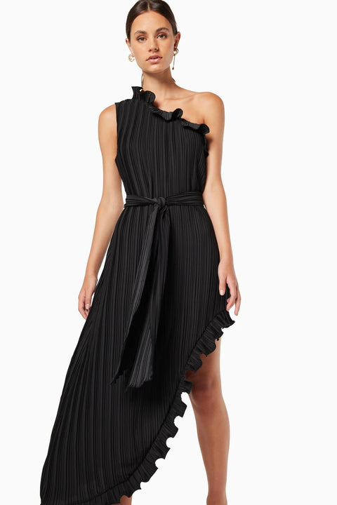 ELLIATT Italianate Midi Dress - Black