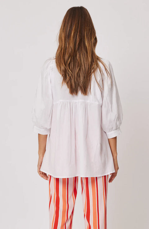 CARTEL AND WILLOW Trudy Top White