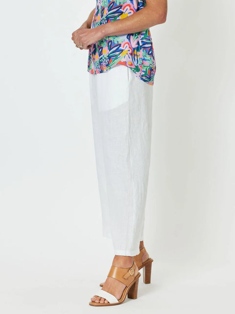 GORDON SMITH Wide Leg Pant White