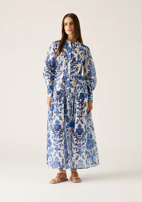 MOS THE LABEL Adrianna Shirt Dress Print