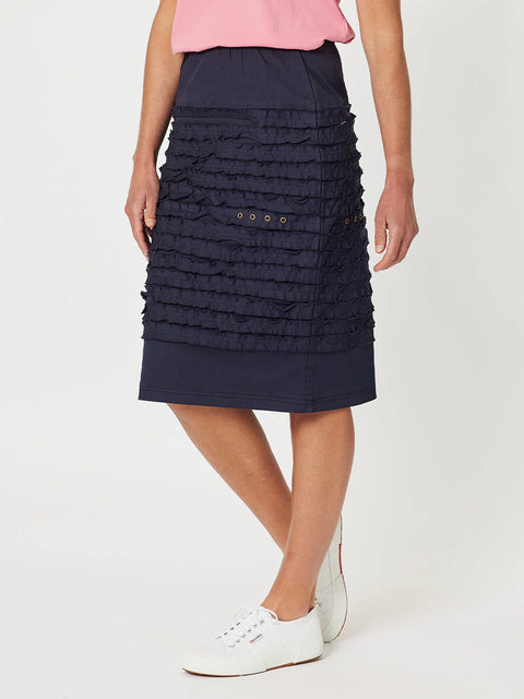 GORDON SMITH Charlie Stitched Detail Skirt