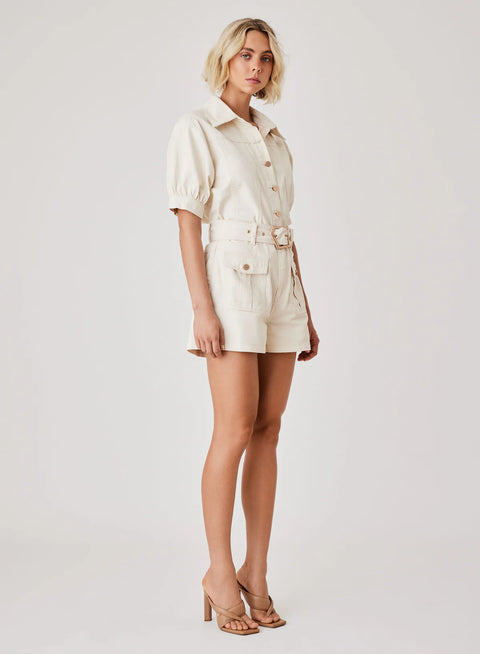 ESMAEE Kokomo Denim Shirt Ivory