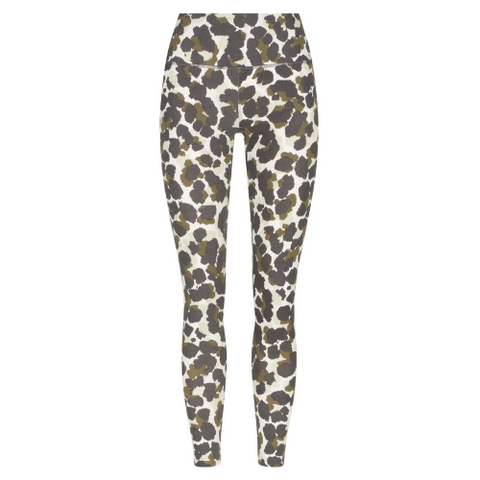 CARTEL AND WILLOW Pixie Legging Khaki Leopard