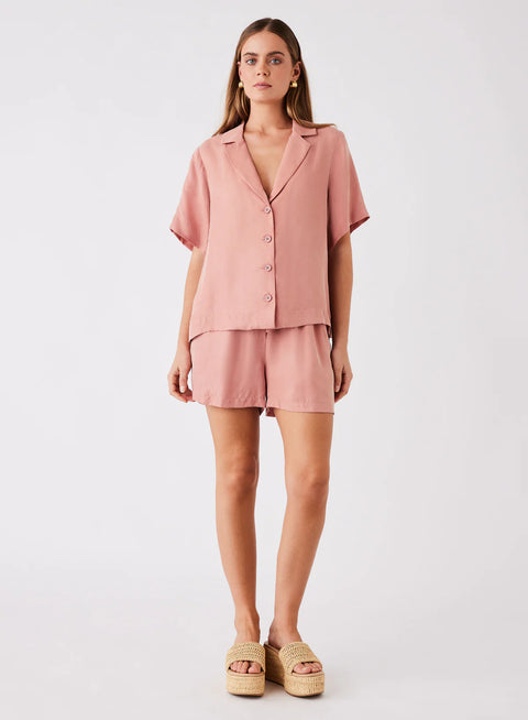 ESMAEE Sundown Shirt Rosewater