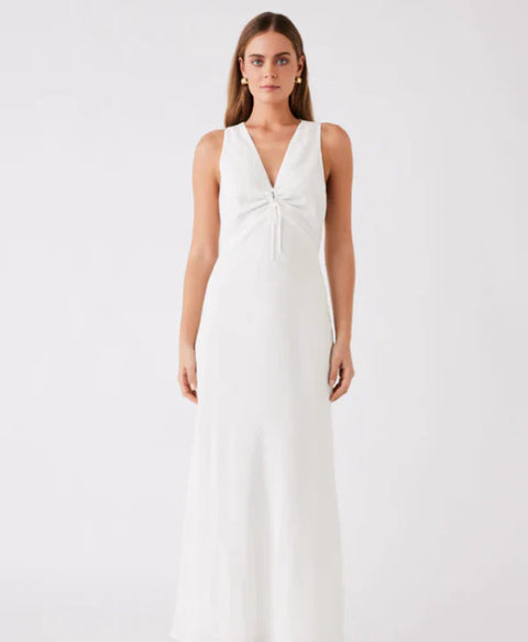 ESMAEE Island Dress White