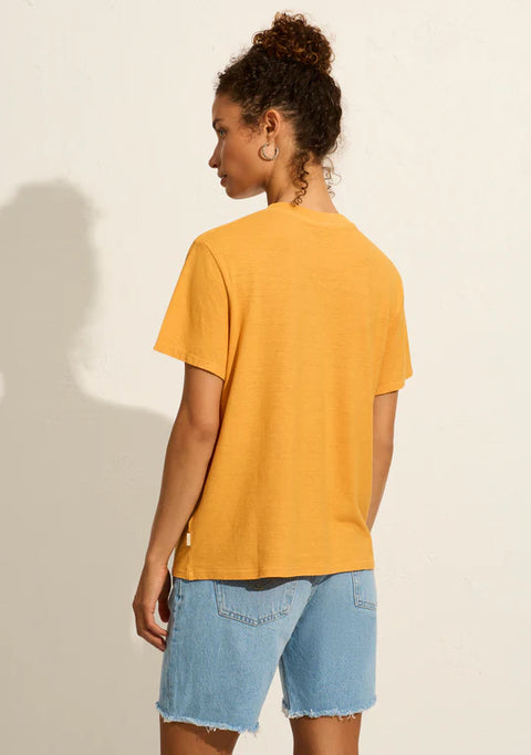 AUGUSTE THE LABEL Fleurs Classic Tee Mango