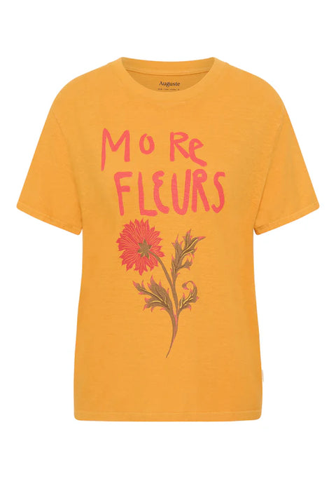 AUGUSTE THE LABEL Fleurs Classic Tee Mango