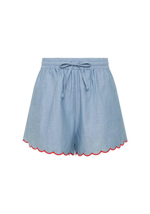 AUGUSTE THE LABEL Riley Short Chambray