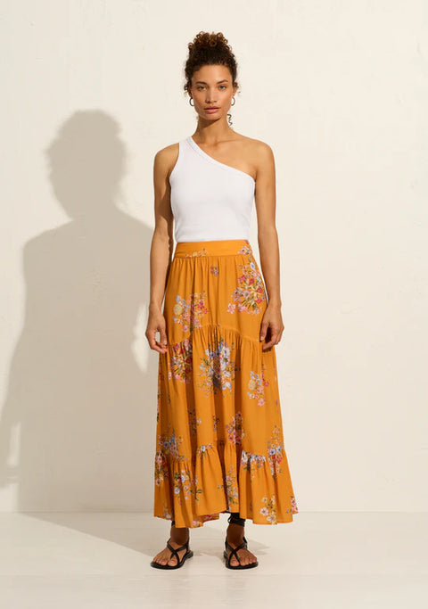 AUGUSTE THE LABEL Farrah Midi Skirt