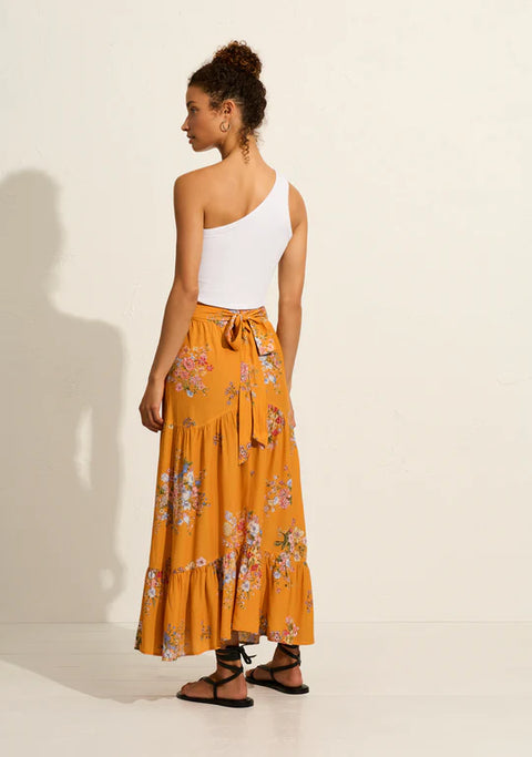 AUGUSTE THE LABEL Farrah Midi Skirt