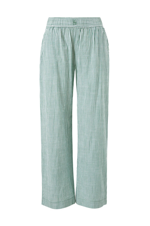 CERES LIFE Lounge Pant Winter Green Bright White Stripe