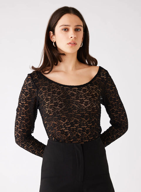 ESMAEE Charmer Top Black