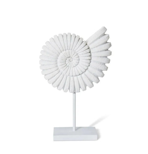 SEA SHELL STAND SCULPTURE