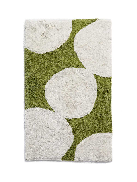 MOSEY ME Pebble Bath Mat in Olive