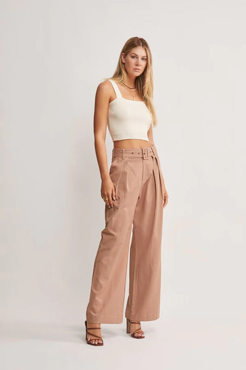 MOS The Label Heirloom Pants Dusty Clay  MOS THE LABEL  Klou Boutique