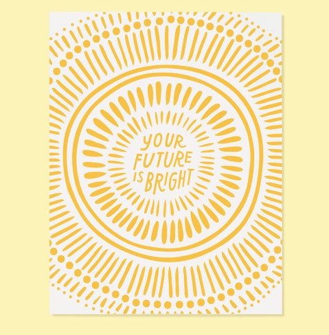 Bright Future Card - The Good twin  The Good Twin Card Klou Boutique
