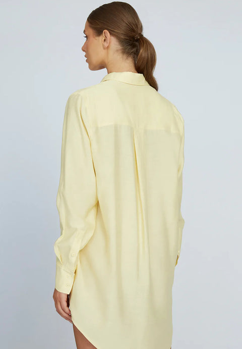 BY JOHNNY Longline Shirt Banana  BY JOHNNY  Klou Boutique