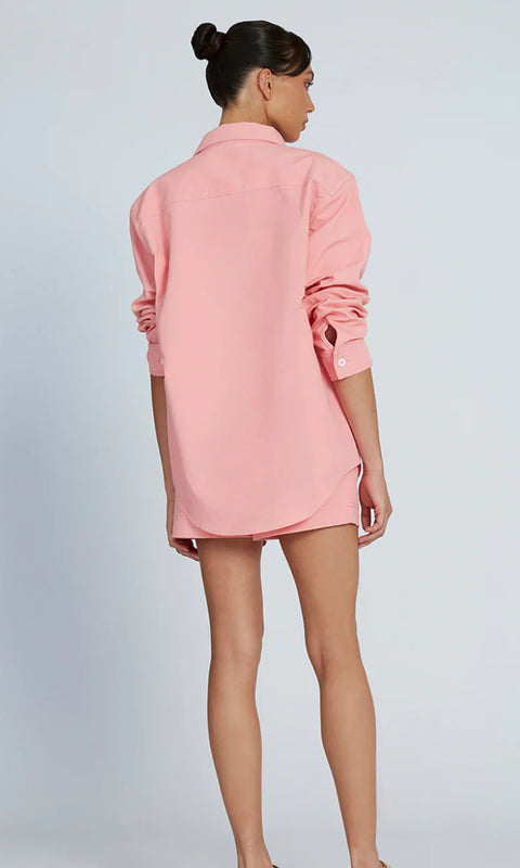 BY JOHNNY Bayley Unisex Shirt Flesh Pink  BY JOHNNY  Klou Boutique
