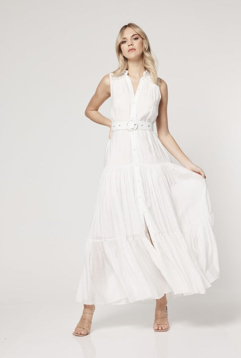 ELLIATT Gaily Dress White  ELLIATT  Klou Boutique